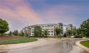 2-bedroom Bridgwater Forest condo at 312-25 Bridgeland Drive Winnipeg with balcony and heated underground parking